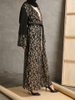 New Modest Fashion Fancy Kimono Muslim Dubai Maxi Dresses Elegant Arabic Islamic Abaya
