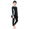  Modest Islamic Clothing Sportswear Muslim 3 Pieces Kids Fashion Full Cover 2021 Girl Swimwear Fabric Swimwear Swimsuit Burkini