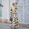 Elegant Arabic Islamic Dubai Maxi Dresses Islam New Modest Fashion Fancy Muslim Abaya