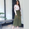 Middle East Muslim Wholesale Modest Lady Dubai Fashion New Design Dress Skirt