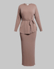 Modest Middle East Muslim New Design Dubai Wholesale Fashion Lady Dress Skirt