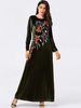  Femme Dubai Modest Musulmane Islamic Clothing Women Kaftan Hijabi Vetements Turkish Fashion Borka Muslim Dresses Burka Cotton Burqa Fabric Turkish Maxi Dress Abaya