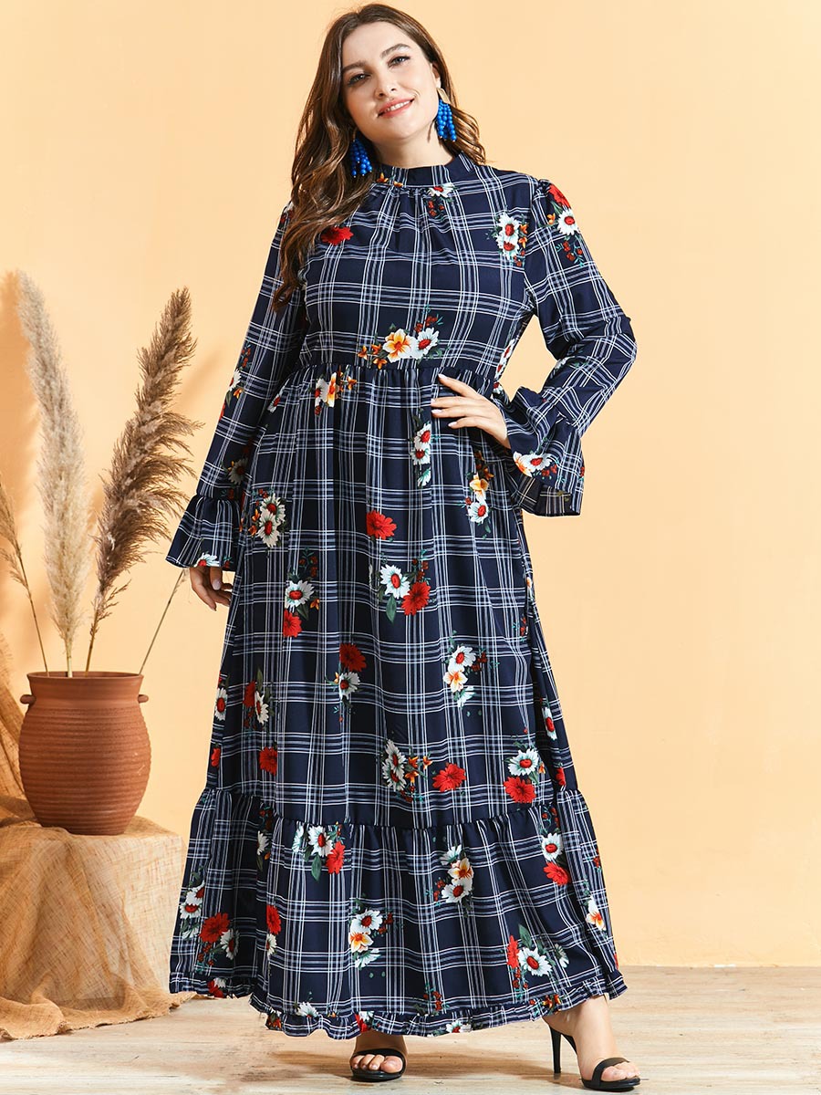  Women Muslim Dresses Turkish Fashion Burqa Vetements Turkish Borka Islamic Clothing Burka Fabric Dubai Modest Hijabi Cotton Musulmane Femme Kaftan Maxi Dress Abaya