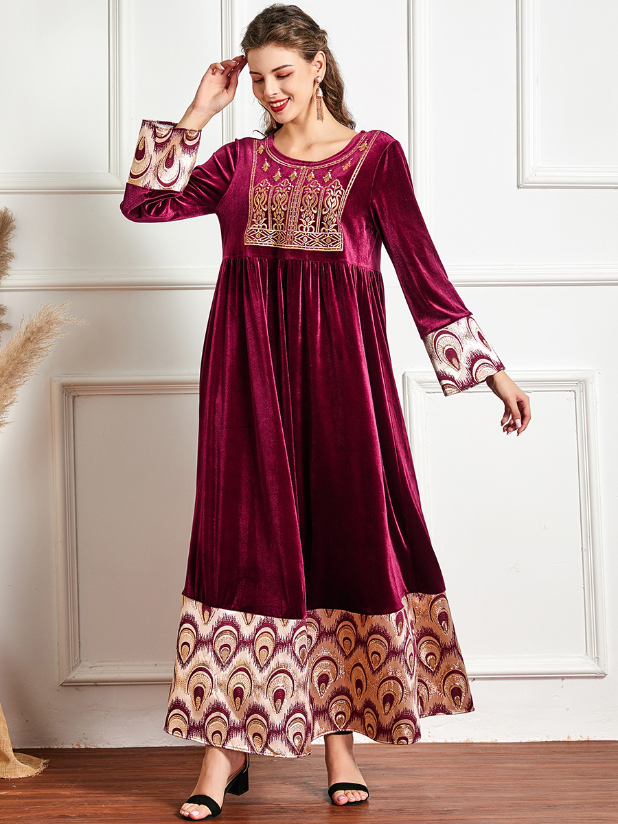  Muslim Dresses Modest Turkish Borka Musulmane Islamic Clothing Ladies Burka Hijabi Afgan Women Femme Vetements Jalabiya Burqa Dubai Maxi Dress Abaya