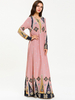  Turkish Borka Turkish Dubai Muslim Dresses Modest Burqa Fabric Cotton Kaftan Women Femme Musulmane Vetements Hijabi Fashion Burka Islamic Clothing Maxi Dress Abaya
