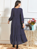  Dubai Women Borka Kebaya Maleisie Vetement Femme Islamic Clothing Turkish Embroidery Prayer Clothes Modest Vêtements Robe Femme Musulman Maxi Dress Open Abaya
