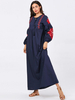  Dubai Femme Turkish Borka Burqa Hijabi Muslim Dresses Cotton Kaftan Islamic Clothing Musulmane Turkish Fashion Modest Fabric Vetements Burka Women Maxi Dress Abaya