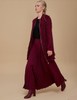  Kurti Modern Women Internet Celebrities Modest Prayer Islamic Clothing Dubai Lady Fashion 2022 Top Burka Printing Maxi Dress Pleated Muslim Skirt