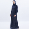 Ramadan Cross-border Dubai Dress Bronzing Mesh Muslim Women's Long Skirt Breathable Summer A-line Skirt on Behalf of Hair
