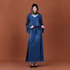 2022 Muslim Muslim Denim Dress Cross-border Women's Clothing Middle East Southeast Asia