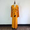 2022 Muslim New Cute And Sweet Hairball Muslim Cardigan Cross-border Women's Clothing Source Middle Eastern Robe