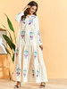  Kaftan 2022 Jilbab Burka Islamic Clothing Thobe Women Jalabiya Modest Prayer Caftan Muslim Kimono Modern Dubai Arabic Maxi Dress Abaya