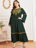  Modern Muslim Women Dubai Kaftan Burqa 2022 Modest Plus Size Burka Jalabiya Thobe Prayer Jilbab Arabic Islamic Clothing Maxi Dress Abaya