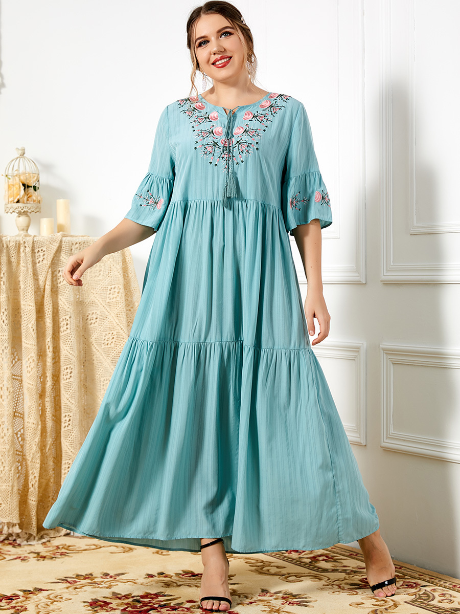  Caftan Islamic Clothing Prayer Women Burka Jilbab Muslim Jalabiya Arabic Thobe Modest 2022 Dubai Kaftan Modern Kimono Maxi Dress Abaya