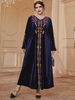  Modest Dubai Plus Size Kaftan Burka Arabic Modern Thobe Muslim Jilbab Women Islamic Clothing 2022 Prayer Jalabiya Burqa Maxi Dress Abaya
