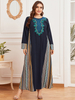  Plus Size Women Arabic Burka Dubai 2022 Islamic Clothing Kaftan Jilbab Jalabiya Prayer Modest Burqa Muslim Thobe Modern Maxi Dress Abaya