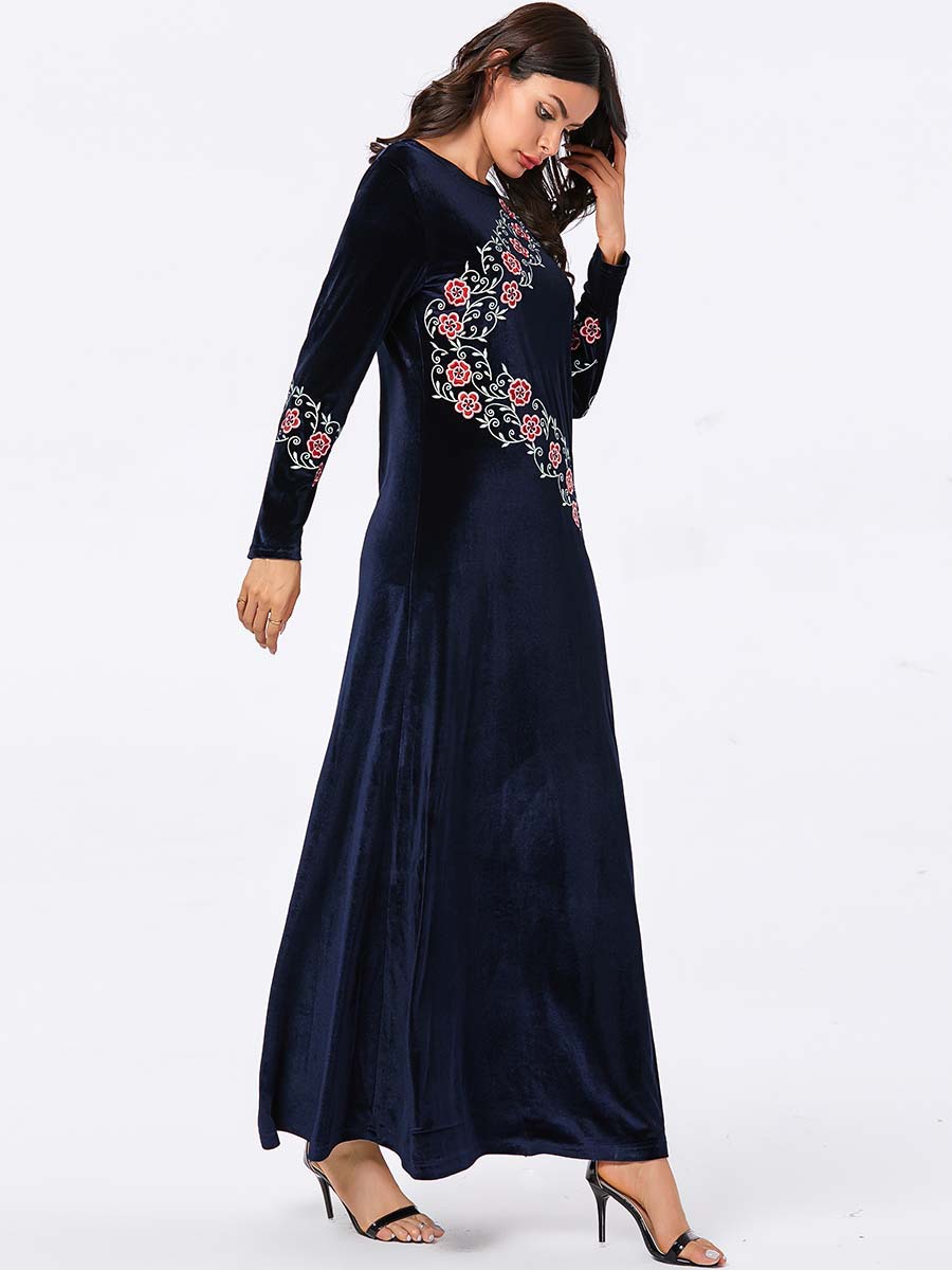  Thobe Jalabiya Women Fashion Dubai Islamic Clothing Modern 2022 Lady Modest Plus Size Arabic Muslim Burka Burqa Kaftan Jilbab Maxi Dress Abaya