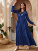  Islamic Clothing 2022 Muslim Burqa Modest Thobe Dubai Jilbab Kaftan Plus Size Arabic Jalabiya Modern Burka Prayer Women Maxi Dress Abaya