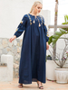  Muslim Burqa 2022 Fashion Modest Jilbab Islamic Clothing Modern Women Thobe Dubai Jalabiya Arabic Plus Size Lady Kaftan Burka Maxi Dress Abaya