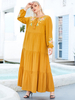  Muslim Islamic Clothing 2022 Plus Size Burqa Women Modern Modest Arabic Kaftan Dubai Jalabiya Prayer Thobe Jilbab Burka Maxi Dress Abaya