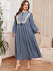  Prayer Burqa Kaftan Modest Plus Size Modern Jalabiya Arabic Jilbab Women Thobe 2022 Dubai Muslim Burka Islamic Clothing Maxi Dress Abaya