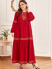  Kaftan Modest Muslim Burka Thobe Plus Size 2022 Burqa Modern Jalabiya Jilbab Prayer Women Arabic Dubai Islamic Clothing Maxi Dress Abaya