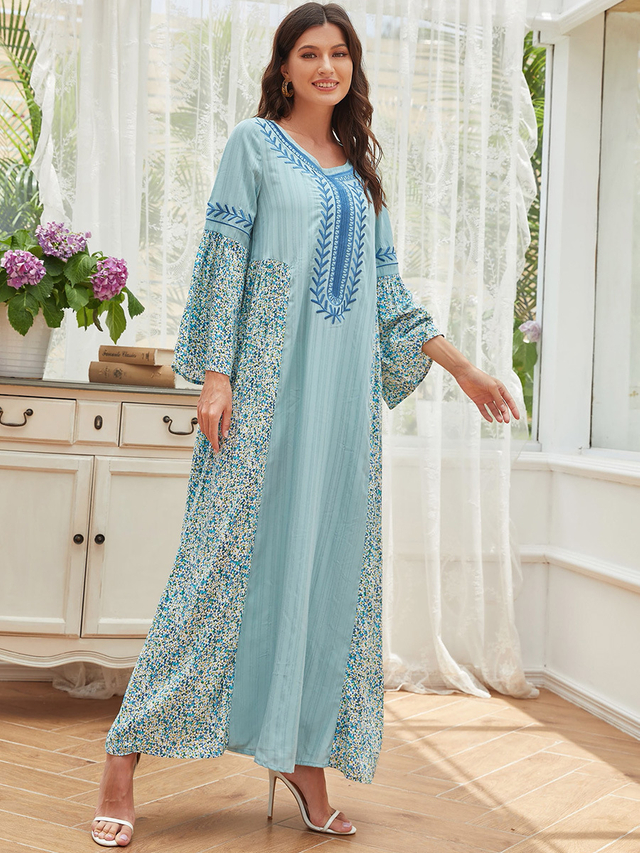  2022 Dubai Burka Burqa Arabic Jilbab Women Thobe Muslim Prayer Jalabiya Modern Modest Islamic Clothing Plus Size Kaftan Maxi Dress Abaya