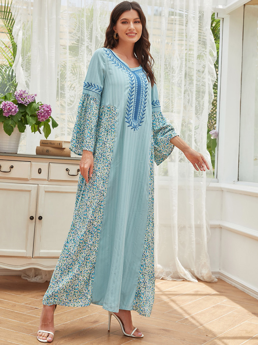  2022 Dubai Burka Burqa Arabic Jilbab Women Thobe Muslim Prayer Jalabiya Modern Modest Islamic Clothing Plus Size Kaftan Maxi Dress Abaya