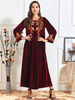  Muslim Cotton Burka Islamic Clothing Arabic Kaftan Fashion Modern Plus Size Burqa Thobe Modest 2022 Dubai Women Jilbab Jalabiya Printing Maxi Dress Abaya