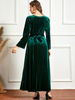  Jilbab Plus Size Jalabiya Modern Arabic Thobe Burka Fashion Islamic Clothing Kaftan Burqa Printing Modest Muslim Cotton 2022 Women Dubai Maxi Dress Abaya