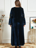  Printing Dubai Jilbab Kaftan Women Thobe Cotton Islamic Clothing Burqa Muslim Jalabiya Fashion Plus Size Burka Modern Arabic 2022 Modest Maxi Dress Abaya