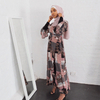 Women Arabic Salwar Kameez Casual Muslim Online Design Islamic Robe Abaya