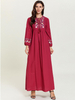  Dubai Women Hijabi Burka Modest Femme Islamic Clothing Kaftan Vetements Turkish Muslim Dresses Kaftan Musulmane Borka Burqa Turkish Maxi Dress Abaya