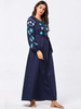  Hijabi Turkish Kaftan Borka Burqa Burka Dubai Islamic Clothing Turkish Femme Musulmane Women Modest Vetements Muslim Dresses Kaftan Maxi Dress Abaya