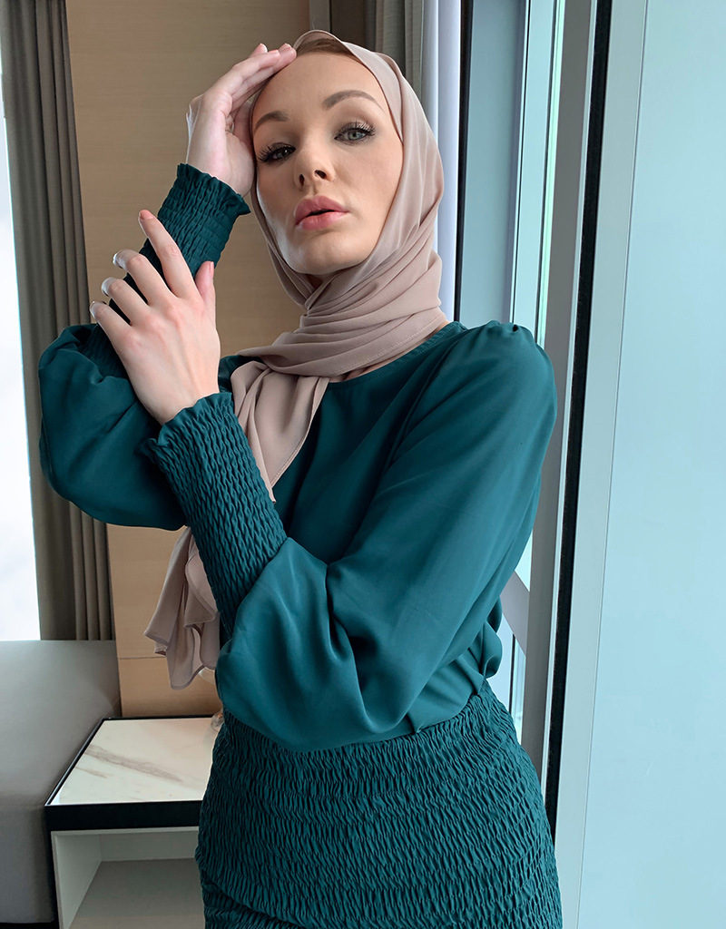 Modest 2022 Malaysia Modern Women Islamic Casual New Arabic Design Dubai Shirt