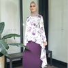New Arabic Design Dubai Casual Modern 2022 Women Islamic Modest Malaysia Shirt