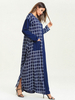  Turkish Robe Femme Musulman Modest Embroidery Women Islamic Clothing Vetement Femme Prayer Clothes Vêtements Dubai Kebaya Maleisie Borka Maxi Dress Abaya