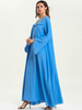 Prayer Clothes Modest Embroidery Turkish Kebaya Maleisie Robe Femme Musulman Women Vetement Femme Dubai Islamic Clothing Vêtements Borka Maxi Dress Abaya