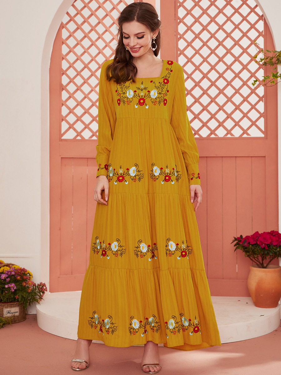  Dubai Hijabi Turkish Modest Muslim Burka Femme Arabic Women Musulmane Modern Plus Size Islamic Clothing Vetements Fashion Burqa Kaftan 2022 Maxi Dress Abaya