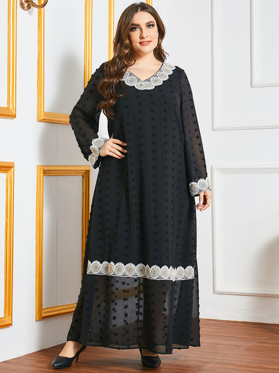  2022 Musulmane Femme Modest Fashion Turkish Dubai Burqa Arabic Women Vetements Islamic Clothing Hijabi Burka Plus Size Muslim Modern Kaftan Maxi Dress Abaya
