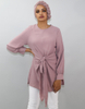 Malaysia Arabic Modern Women 2022 Modest Islamic New Design Casual Shirt