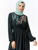  Islamic Clothing Borka Turkish Modest Vetement Femme Embroidery Prayer Clothes Robe Femme Musulman Dubai Kebaya Maleisie Vêtements Women Maxi Dress Abaya