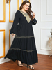  Robe Femme Musulman Dubai Women Kebaya Maleisie Turkish Vêtements Vetement Femme Prayer Clothes Modest Islamic Clothing Embroidery Borka Maxi Dress Abaya