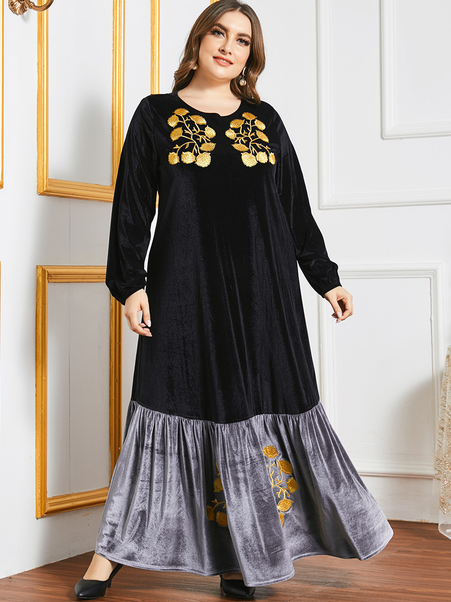  Modern Modest 2022 Femme Kaftan Muslim Fashion Musulmane Hijabi Burqa Vetements Dubai Islamic Clothing Turkish Burka Arabic Women Maxi Dress Abaya