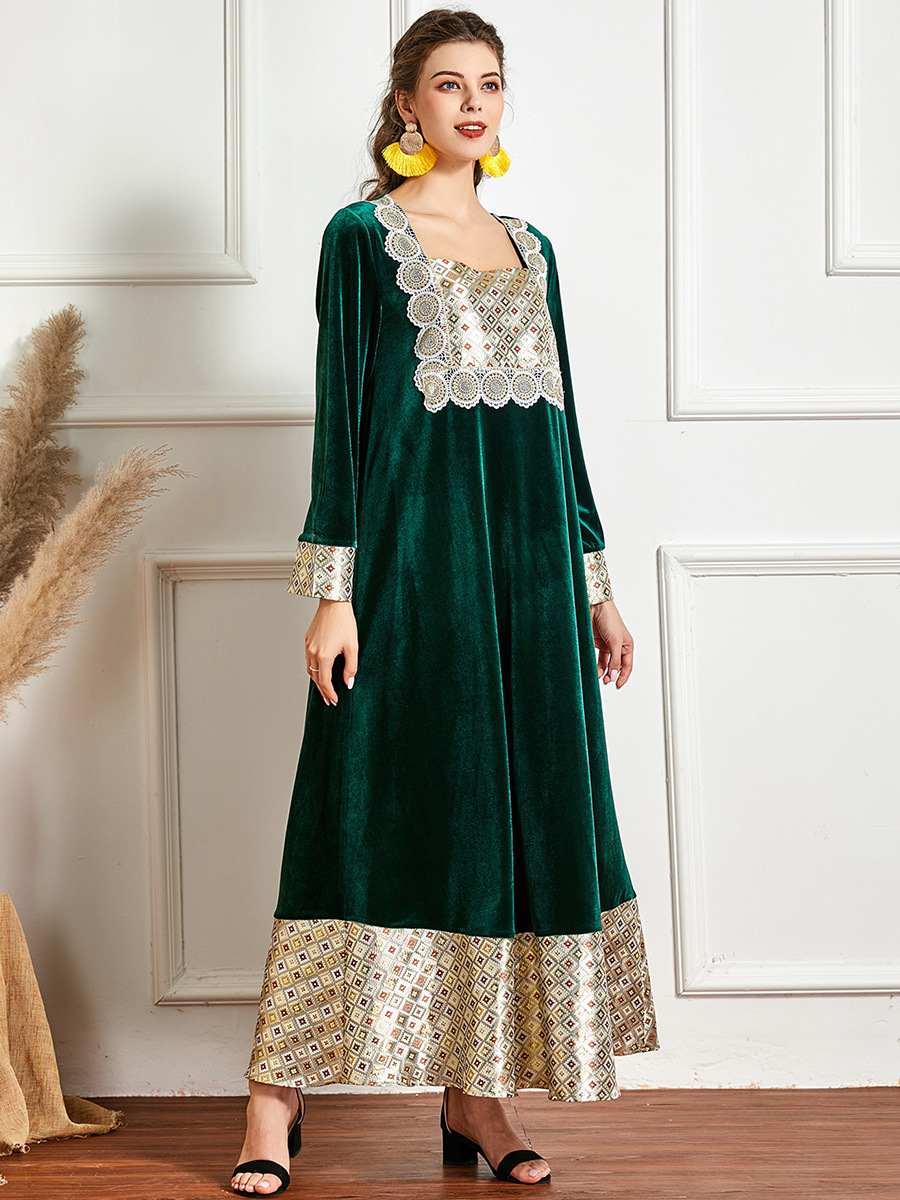  Musulmane 2022 Islamic Clothing Arabic Women Vetements Dubai Hijabi Modern Burka Burqa Modest Muslim Kaftan Turkish Femme Fashion Maxi Dress Abaya