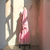 2022 Muslim New Middle East Loose Long Pink Muslim National Elegant Women's Robe