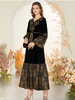  Dubai Fashion Arabic Muslim Modest Vetements Turkish Kaftan Burka Islamic Clothing Musulmane 2022 Femme Hijabi Burqa Women Modern Maxi Dress Abaya