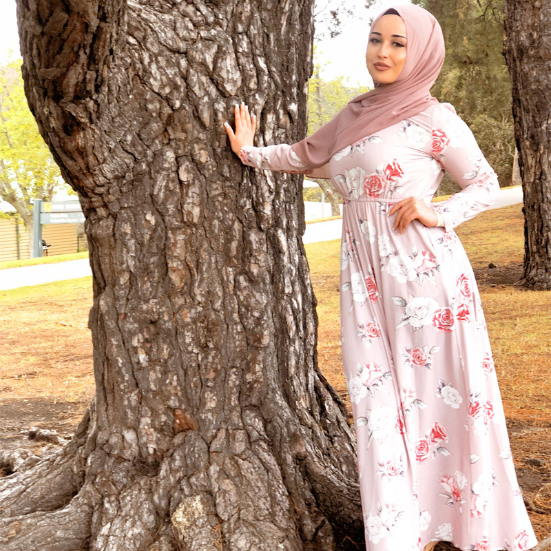 New Design Women Arabic Modern Islamic Robe Casual Salwar Kameez Design Abaya