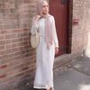 Islamic Robe 2022 Modern Arabic Malaysia Women Salwar Kameez Casual Design New Design Abaya