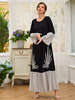  Arabic Modest Turkish Femme Burqa Burka Musulmane 2022 Dubai Kaftan Muslim Modern Islamic Clothing Women Vetements Hijabi Fashion Maxi Dress Abaya